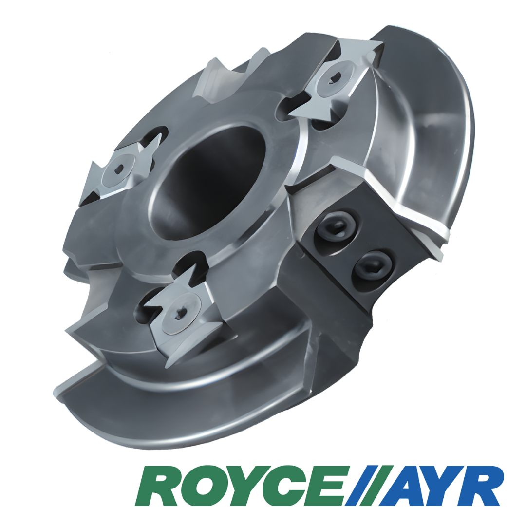 Royce//Ayr - 553S & 553CS - Stile and Rail Shaker Cutterhead | Product
