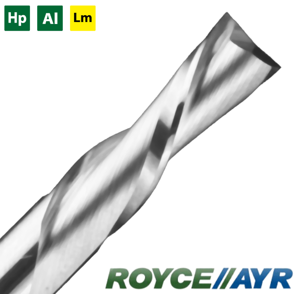 Royce//Ayr - R57-024/124 Downcut (Aluminium & plastique dur) 2 flutes | Produit