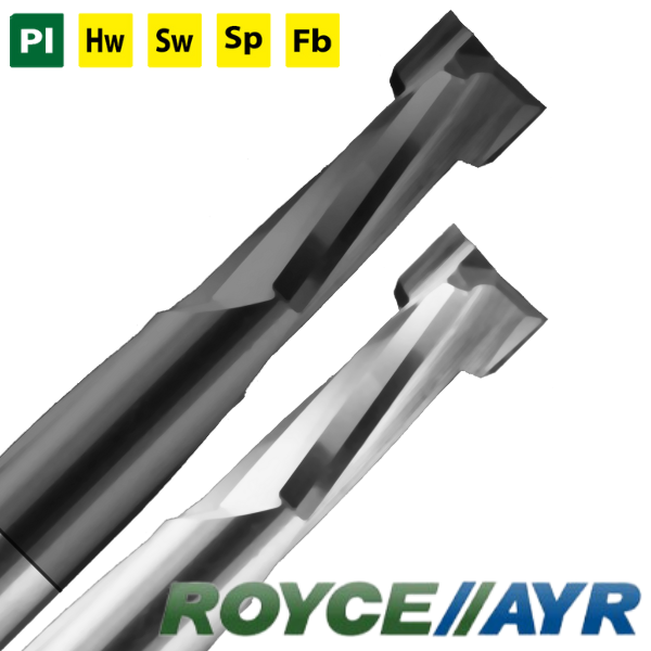 Royce//Ayr - R60-150 Compression Plywood 2 Flute | Produit