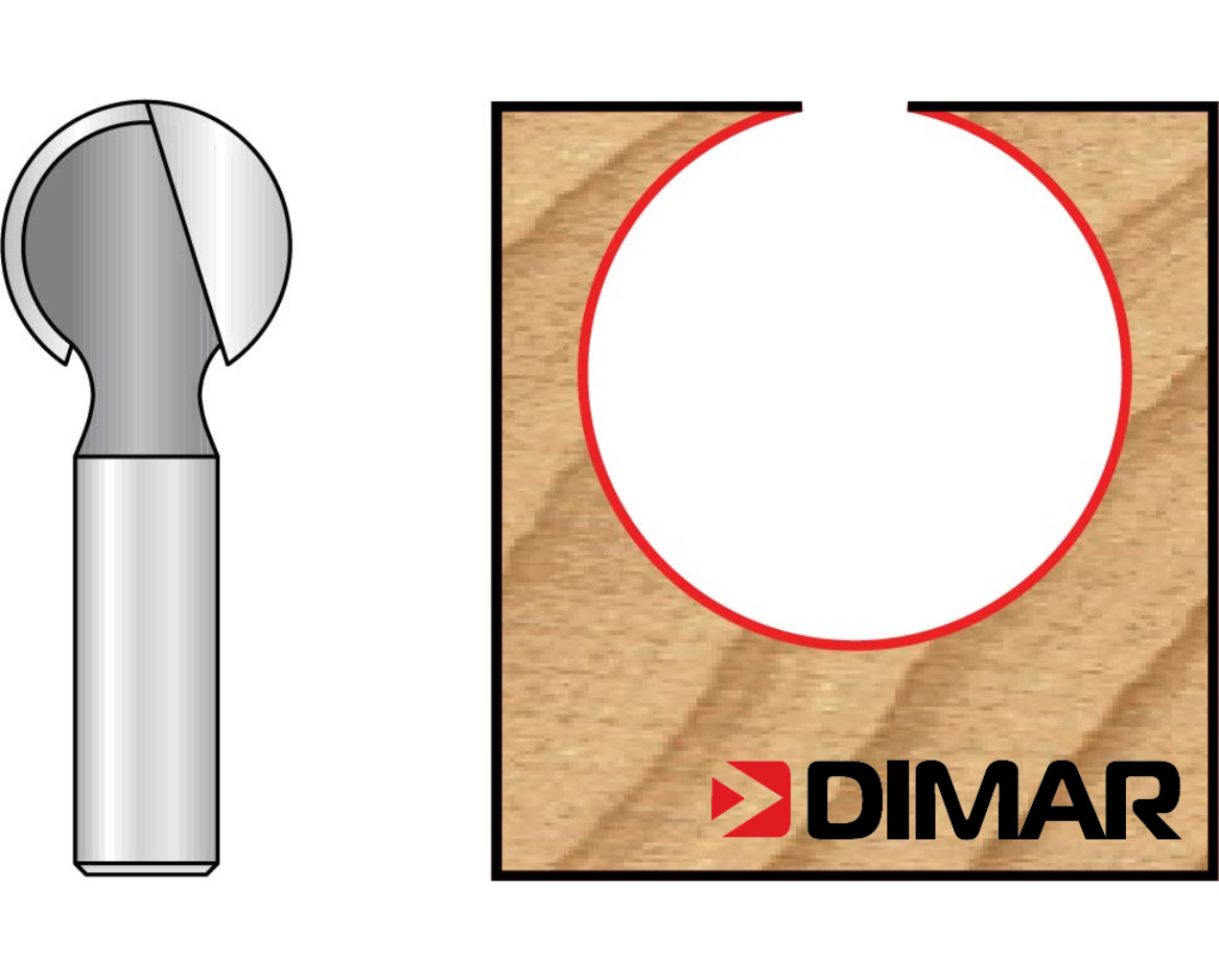 Dimar - Ball Grooving Bits | Product