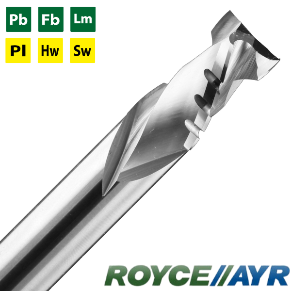 Royce//Ayr - R60-110 Compression brise-copeaux 2 flutes | Produit