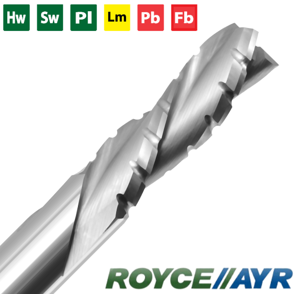 Royce//Ayr - R60-320 Downcut Chipbreak Finish 3fl | Produit